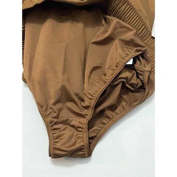 NIKE Dri-fit Mid Rise Shorts Size Small Brown NEW Running Gym Active Workout - Picture 11 of 11